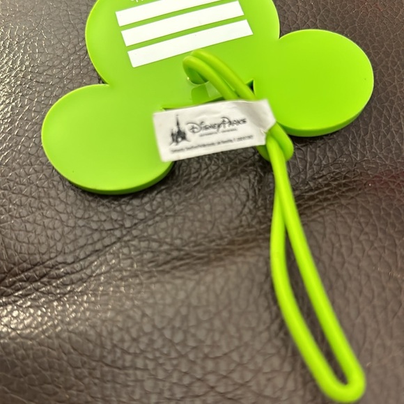Mickey Mouse green travel bag tag new - Picture 3 of 3